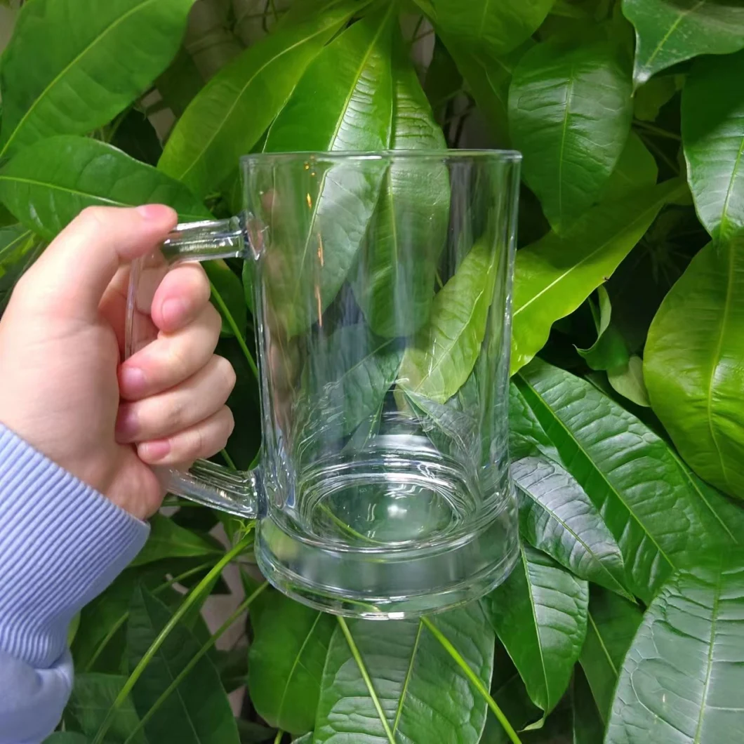 22oz 650ml Beer Glass Mug Beer Mug Glass Tumbler with Handle