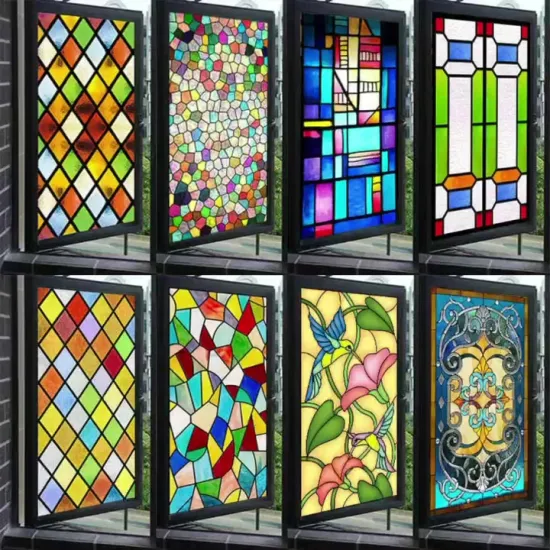 Tiffany Glass/Obras de arte/Ventanas de iglesias/Puertas/Cortinas Muebles/Decoraciones de pared/Baldosas de mosaico de bricolaje/Vidrieras