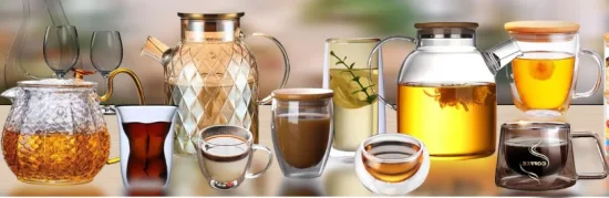 Vaso de vidrio para beber Personalizado Reutilizable Vidrio transparente Cerveza en forma de vaso Sublimación con tapa de bambú Taza de té de paja Vidrio transparente Leche Tazas de café Agua fría