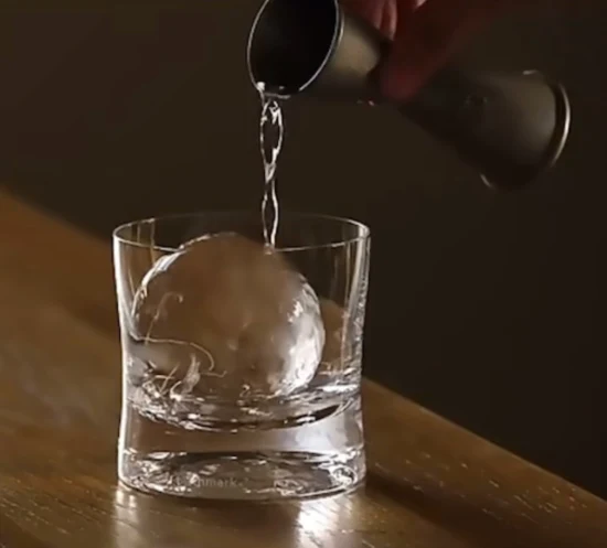 Vasos de vidrio de whisky de alta calidad de 11 oz para beber whisky Bourbon